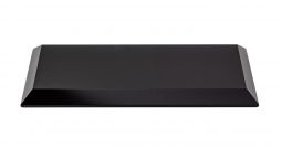 3" x 5" x 3/4" Optical Black, Mitered